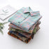 Loose Fit Cotton Plaid Shirt for Women