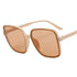 Retro Square Sunglasses for Women with Gradient Lenses