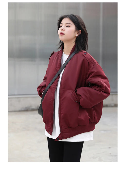 Chic Ven Women's Loose Long Sleeve O-Neck T-Shirt