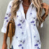 Casual Printed Long Sleeve Top for Women