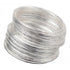 50 Bulk Ultrathin Silver Colour Bangle Bracelets
