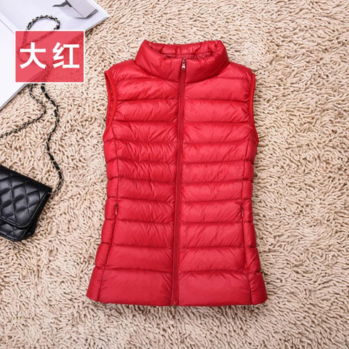 Women's Ultralight Duck Down Vest Jacket