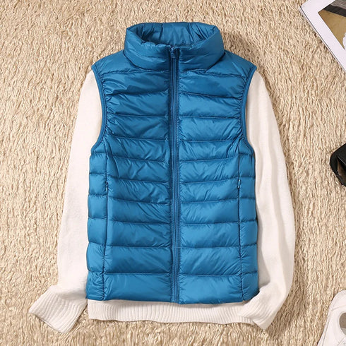 Women's Ultralight Duck Down Vest Jacket