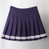 Vintage Korean Style Patchwork Skirt High Waist Mini Skirt