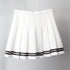 Vintage Korean Style Patchwork Skirt High Waist Mini Skirt