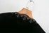 Women's Velvet Short Cardigan with Embroidery and Sequins
