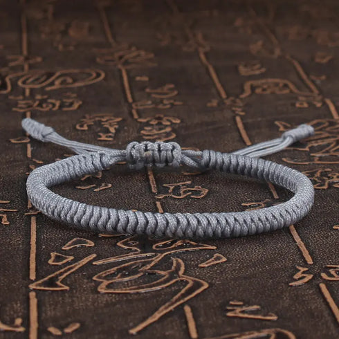 Lucky Red Rope Braided Adjustable Charm Bracelet