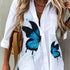Casual Printed Long Sleeve Top for Women