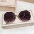 Luxury Round Gradient Sunglasses for Women - UV400 Protection
