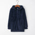 Women's Hooded Long-Sleeved Sweater Coat