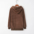 Women's Hooded Long-Sleeved Sweater Coat