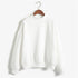 Women's Velvet Turtleneck Long Sleeve Sweatshirt