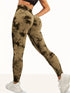 Women's High Waist Seamless Tie-Dye Yoga Leggings