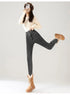 High Waist Fleece Lined Skinny Jeans for Women