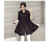 White Casual Oversized Blouses Women 2024 Autumn Korean Fashion Mid Length Winter Loose Long Sleeves Femal Blouses