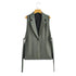 Chic Vintage Women's Sleeveless One-Button Waistcoat