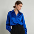 Autumn Casual Women's Satin Blouse