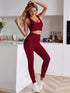 Women's Seamless Yoga Set with High Waist Leggings
