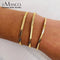 Classic Snake Chain Bracelet in Gold and Silver