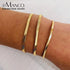 Classic Snake Chain Bracelet in Gold and Silver