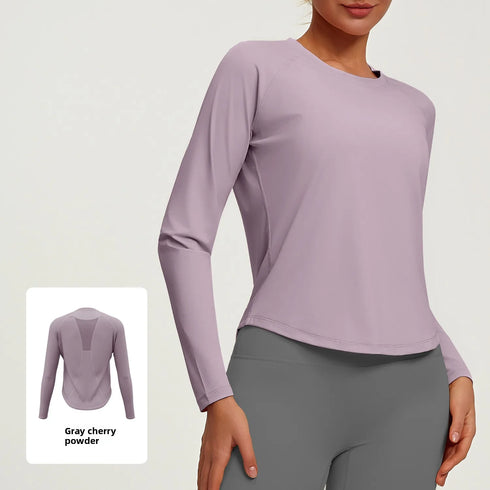 Women's Long Sleeve Breathable Sports Top
