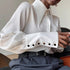 Elegant Satin Silk Blouse with Turn Down Collar