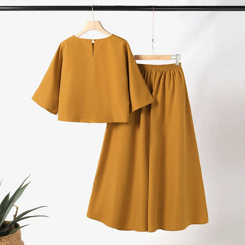 ZANZEA Women's 2 Piece Autumn Co-ord Set