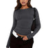 Slim Fit Long Sleeve T-Shirt for Women