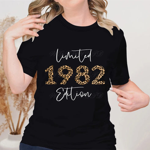 Limited Edition Leopard 1982 Graphic Tee
