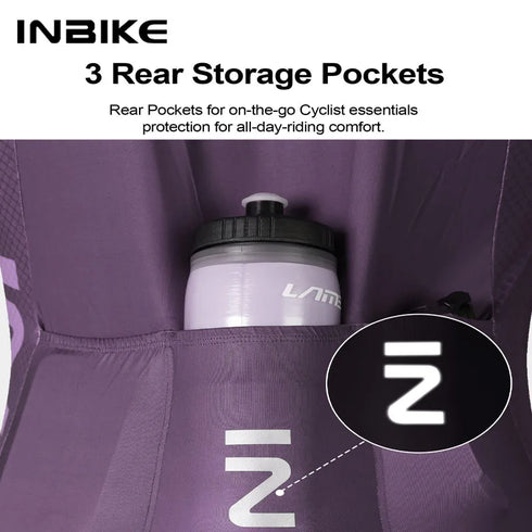 INBIKE Men's Long Sleeve Cycling Jersey