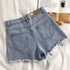 Chic High Waist Denim Shorts for Women