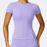NCLAGEN Women's Short Sleeve Gym Top