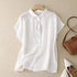 Plus Size Short Sleeve Loose Blouse for Women