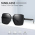 Black Square Oversized Sunglasses for Women