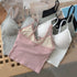 Women’s Knitted Crop Top in Pure Cotton