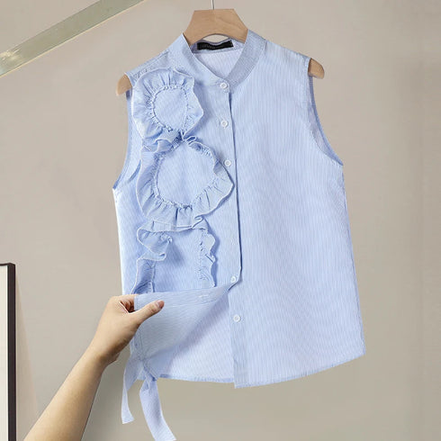 ZANZEA Women's Floral Short Sleeve Blouse