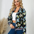 Butterfly Pattern Beaded Jacket for Women