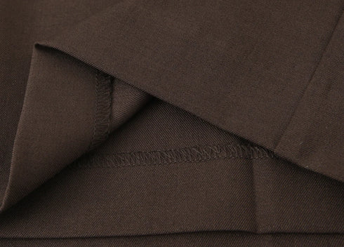 Elegant V-Neck Two-Piece Set with Wide-Leg Pants