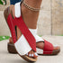 Women's Wedge Heeled Sandals for Summer