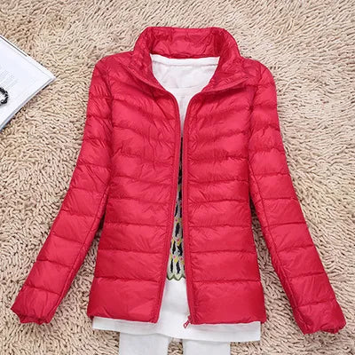 Women's Ultralight Duck Down Puffer Jacket