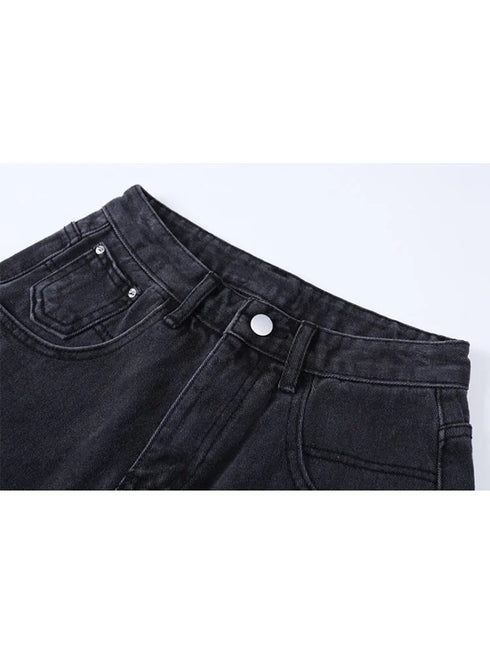 High Waist Denim Shorts for Women