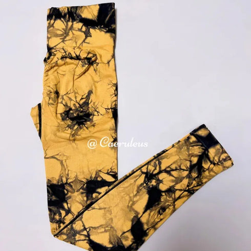 23 Colours Tie Dye Seamless Leggings for Women