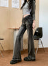 Women’s Gothic Flare Jeans in Black