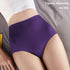 6-Piece High-Waisted Ice Silk Women's Briefs