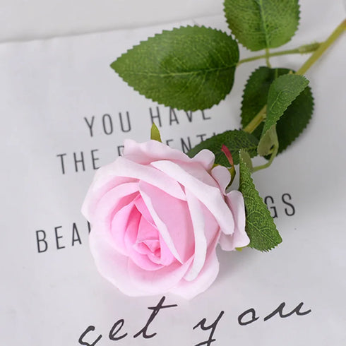 Artificial Red Roses - 3/5/10/20pcs Real Touch Flowers