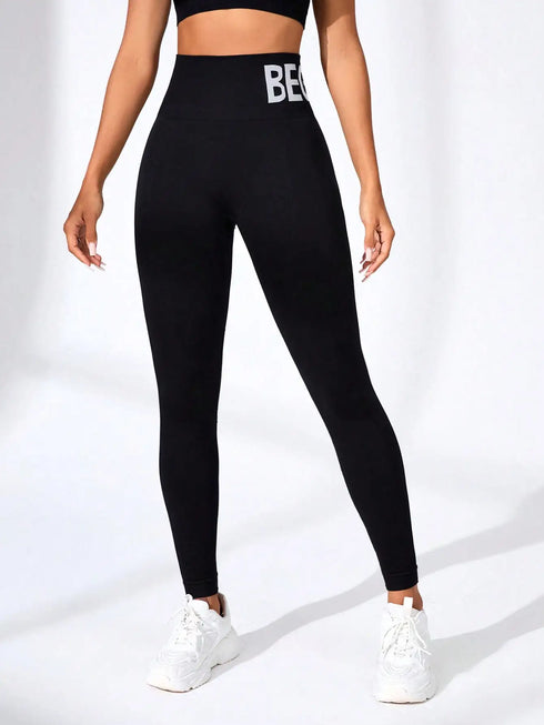 Seamless High Waist Yoga Leggings with Butt-Lifting Design