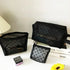 Heart Shaped Nylon Mesh Cosmetic Bag