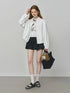 French Barn-Style Oversized Short Jacket for Women