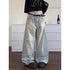 Women's Light Blue Wide Leg Jeans