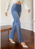 Women's Vintage Flared Denim Trousers